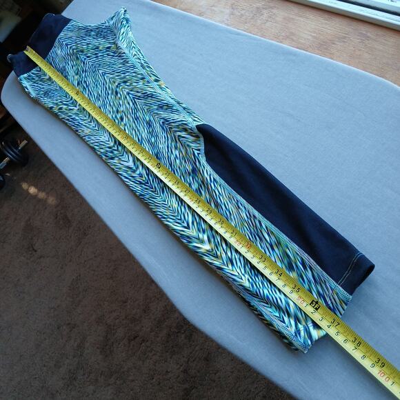 Nike Dri-Fit Running Leggings M SAMPLE multicolor hidden pockets drawstring - Picture 16 of 16